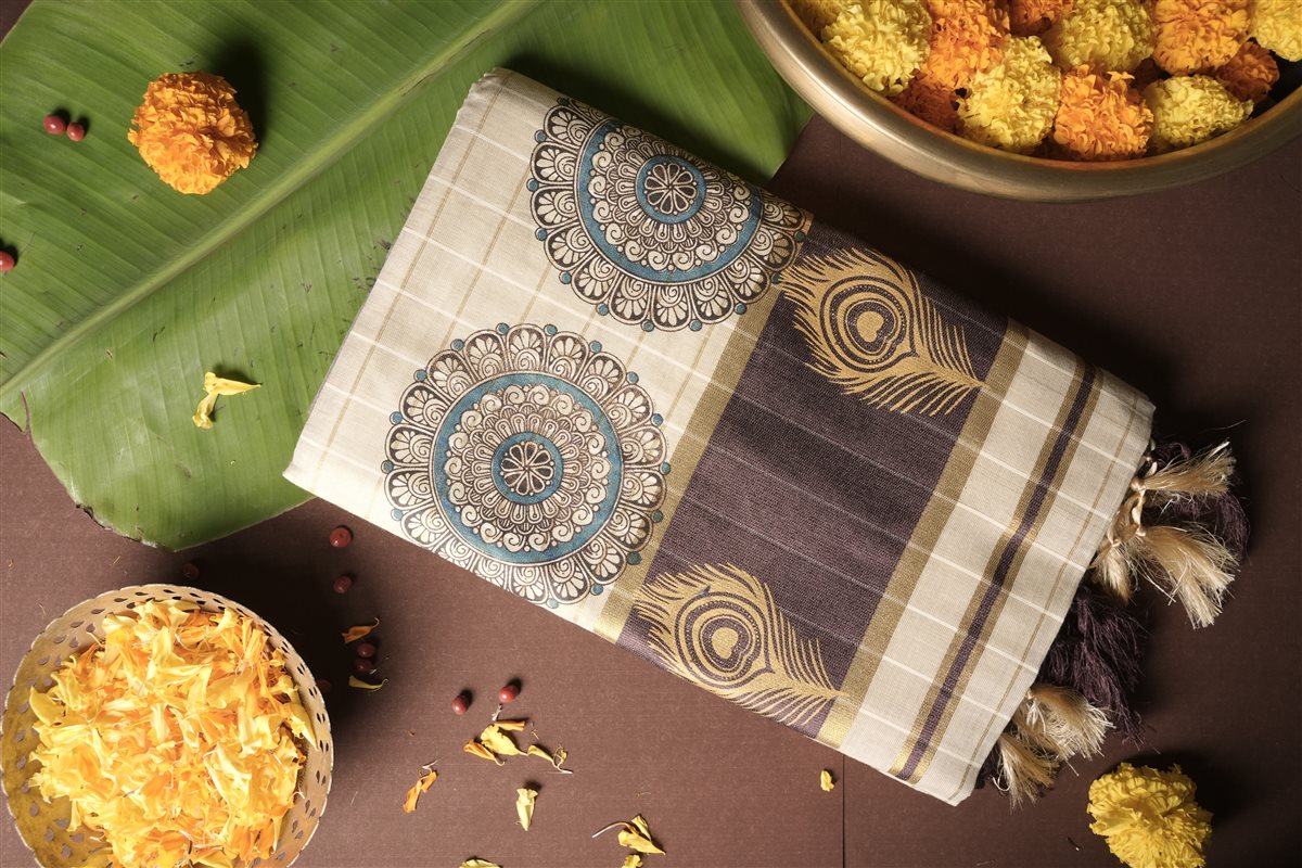 Chakra-inspired_Violet_circular_motifs_with_checks